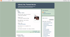 Desktop Screenshot of gaythemedmovie.blogspot.com
