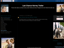 Tablet Screenshot of last-chance-harvey-trailer.blogspot.com