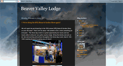 Desktop Screenshot of beavervalleylodge.blogspot.com