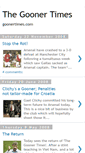 Mobile Screenshot of goonertimes.blogspot.com