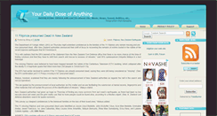 Desktop Screenshot of dose-of-anything.blogspot.com