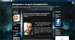 Desktop Screenshot of despertar2012conspiracion.blogspot.com
