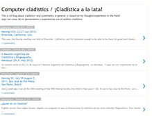 Tablet Screenshot of cladistica.blogspot.com