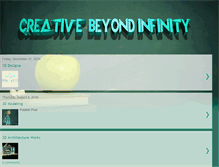 Tablet Screenshot of naveen-creativebeyondinfinity.blogspot.com