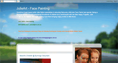 Desktop Screenshot of facepaintingbyjulie.blogspot.com