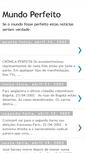 Mobile Screenshot of mundoperfeito.blogspot.com