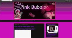 Desktop Screenshot of pinkbubaloo.blogspot.com