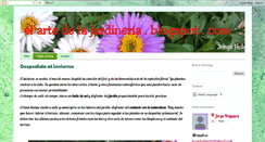 Desktop Screenshot of elartedelajardineria.blogspot.com