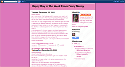 Desktop Screenshot of fancynancy246.blogspot.com