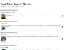 Tablet Screenshot of goodthingscomeinthrees.blogspot.com