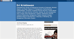 Desktop Screenshot of eri-kristiawan.blogspot.com