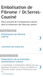 Mobile Screenshot of embolisationdefibromedrserrescou.blogspot.com