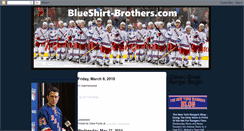 Desktop Screenshot of blueshirtbrothers.blogspot.com