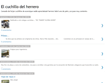Tablet Screenshot of elcuchillodelherrero.blogspot.com