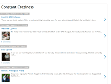 Tablet Screenshot of constantcraziness.blogspot.com
