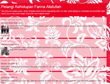 Tablet Screenshot of nurfarinaabdullah.blogspot.com