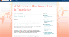 Desktop Screenshot of amexicaninbeantown.blogspot.com