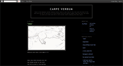 Desktop Screenshot of carpeverbum.blogspot.com