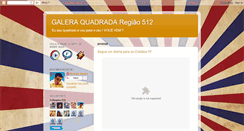 Desktop Screenshot of galeraquadrada.blogspot.com