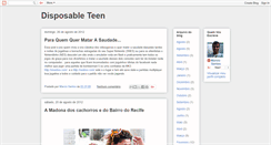 Desktop Screenshot of disposableteenbrazil.blogspot.com