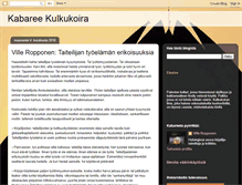 Tablet Screenshot of kabareekulkukoira.blogspot.com