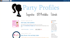 Desktop Screenshot of partyprofiles.blogspot.com