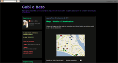 Desktop Screenshot of gabiebeto.blogspot.com