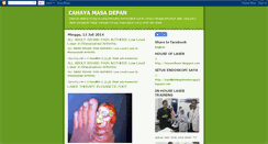 Desktop Screenshot of cahayamasadepan.blogspot.com