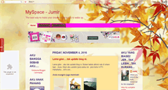 Desktop Screenshot of jumir-myspace.blogspot.com