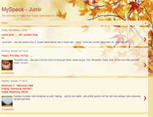 Tablet Screenshot of jumir-myspace.blogspot.com