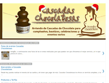 Tablet Screenshot of cascadaschocolatosas.blogspot.com