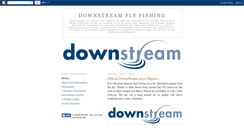 Desktop Screenshot of downstreamfishing.blogspot.com