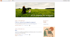 Desktop Screenshot of delasexualitedesaraignees.blogspot.com