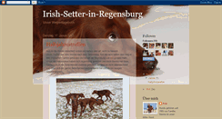 Desktop Screenshot of irish-setter-in-regensburg.blogspot.com