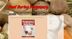 Desktop Screenshot of food-duringpregnancy.blogspot.com