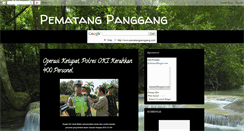 Desktop Screenshot of pematangpanggang.blogspot.com