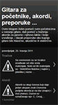 Mobile Screenshot of gitara-za-poetnike-akordi-preporuke.blogspot.com
