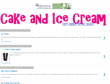 Tablet Screenshot of cakeandice-cream.blogspot.com
