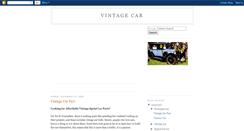 Desktop Screenshot of forvintagecar.blogspot.com