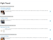Tablet Screenshot of fighttravel.blogspot.com