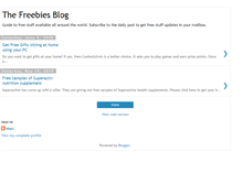 Tablet Screenshot of blogforfreebies.blogspot.com