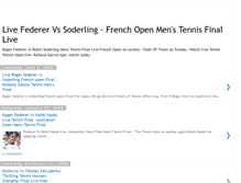 Tablet Screenshot of grandslamtennismatches.blogspot.com