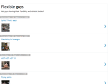 Tablet Screenshot of flexibleguys.blogspot.com