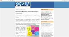 Desktop Screenshot of pensumconsultores.blogspot.com