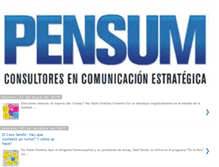 Tablet Screenshot of pensumconsultores.blogspot.com