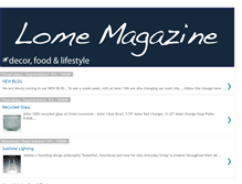 Tablet Screenshot of lomemagazine.blogspot.com