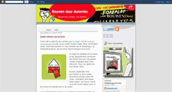Desktop Screenshot of bouwendoordummies.blogspot.com