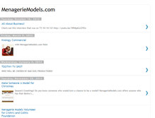 Tablet Screenshot of menageriemodels.blogspot.com