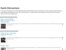 Tablet Screenshot of harshdistractions.blogspot.com