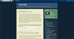 Desktop Screenshot of christchurchnarnia.blogspot.com